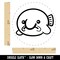 Kawaii Sad Blobfish Rubber Stamp for Stamping Crafting Planners